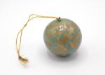 Fair Trade Kashmir Light Blue Bauble